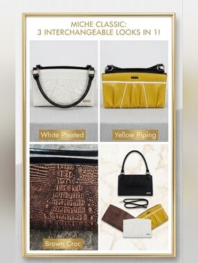 ​Miche Classic Base Bag with 3 Interchangeable Shell Covers